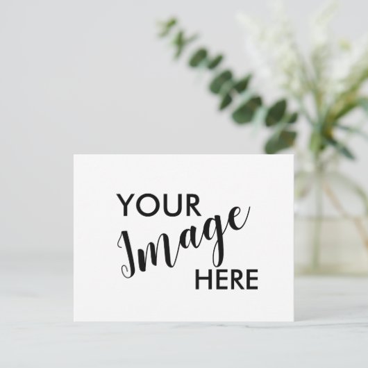 Aangepast briefkaart (Staand voorkant)