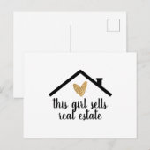 Aangepast Briefkaart (Voorkant / Achterkant)