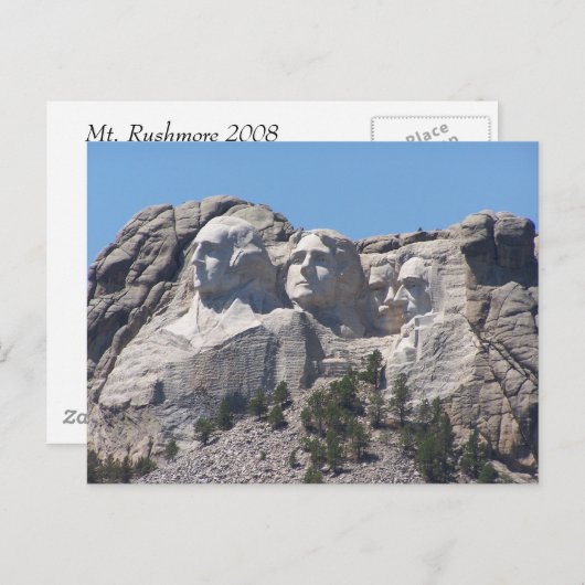 Aangepast Briefkaart (Voorkant / Achterkant)