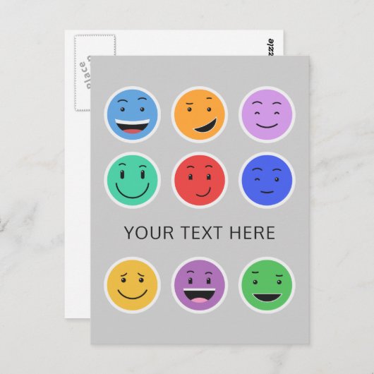 Aangepast briefkaart bevestigen (Voorkant / Achterkant)