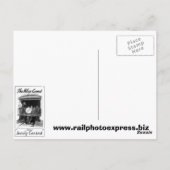 Aangepast Briefkaart blauwe komeet (Achterkant)