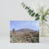 Aangepast briefkaart El Teide (Staand voorkant)