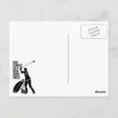 aangepast briefkaart GOLF PLAYER (Achterkant)