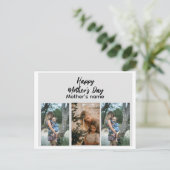 Aangepast Briefkaart Happy Moederdag Photo Collage (Staand voorkant)