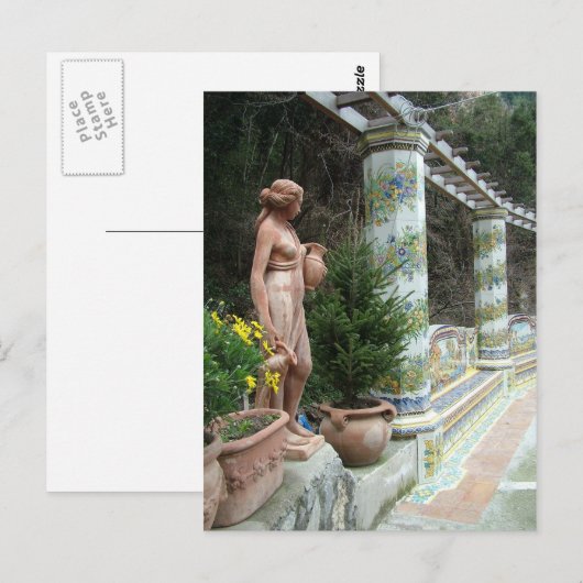 Aangepast briefkaart Italië (Voorkant / Achterkant)