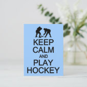 Aangepast briefkaart kalm houden en afspelen (Staand voorkant)