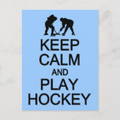 Aangepast briefkaart kalm houden en afspelen (Voorkant)