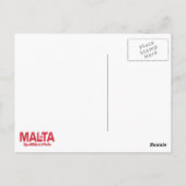 aangepast briefkaart MALTA (Achterkant)