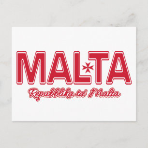 aangepast briefkaart MALTA