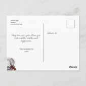 Aangepast Briefkaart Pet Photo nieuwjaar (Achterkant)