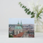 Aangepast briefkaart Praag/Praha (Staand voorkant)