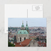 Aangepast briefkaart Praag/Praha (Voorkant / Achterkant)