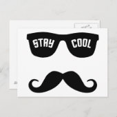 AANgepast briefkaart STAY COOL (Voorkant / Achterkant)