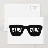 AANgepast briefkaart STAY COOL (Voorkant / Achterkant)