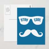 AANgepast briefkaart STAY COOL (Voorkant / Achterkant)