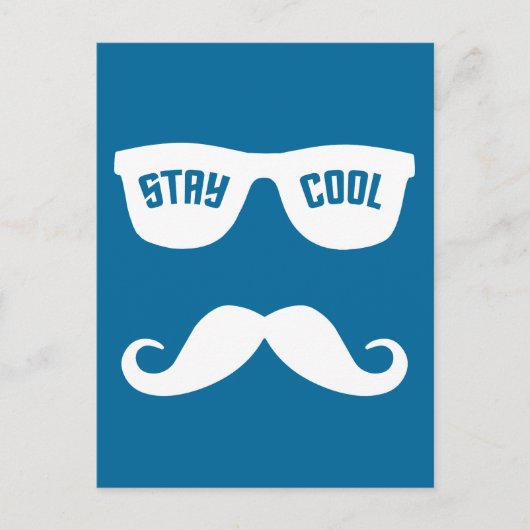 AANgepast briefkaart STAY COOL (Voorkant)