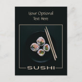Aangepast briefkaart Sushi (Voorkant)