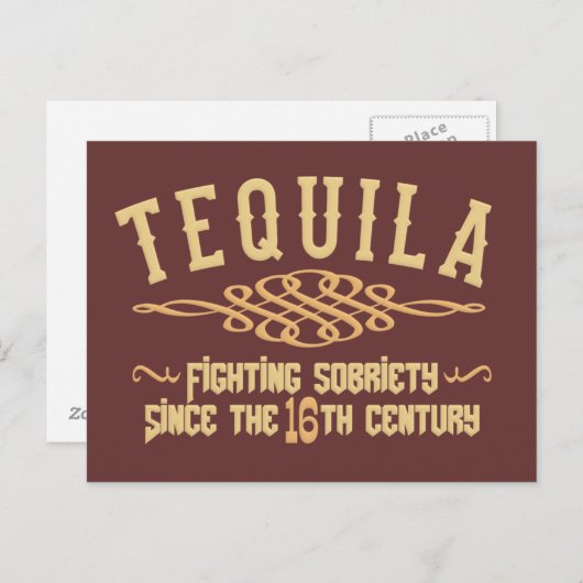 aangepast briefkaart TEQUILA (Voorkant / Achterkant)