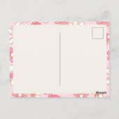 Aangepast Briefkaart van Floral PSW (Achterkant)