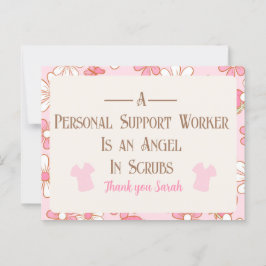 Aangepast Briefkaart van Floral PSW