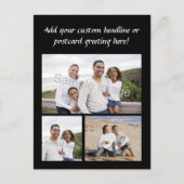 Aangepast Briefkaart voor 3-fotocollage (Voorkant)