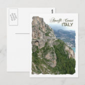 Aangepast briefkaart voor Amalfi Coast (Voorkant / Achterkant)