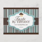 Aangepast Briefkaart voor bakkerij (Voorkant)