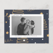 Aangepast Briefkaart voor kerstmis en feestdagen m (Voorkant)