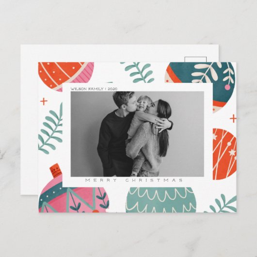 Aangepast Briefkaart voor kerstmis en feestdagen m