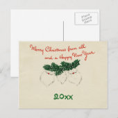 Aangepast Briefkaart voor Santa Beards (Voorkant / Achterkant)