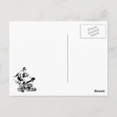 Aangepast briefkaart voor skateboarden (Achterkant)