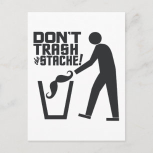 Aangepast briefkaart voor vuilnis