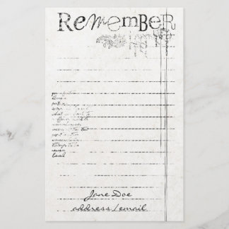 Aangepast Briefpapier