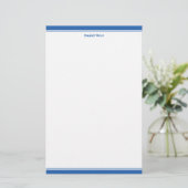 Aangepast briefpapier (Staand voorkant)