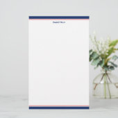 Aangepast briefpapier (Staand voorkant)