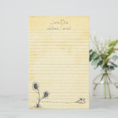 Aangepast Briefpapier (Staand voorkant)