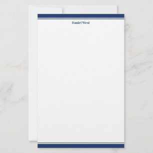 Aangepast briefpapier is niet correct, gebruik 'Aa