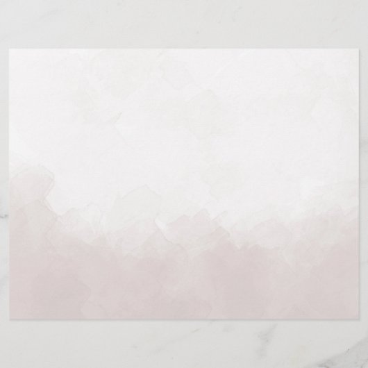 Aangepast Briefpapier trail papier (Achterkant)