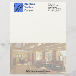 Aangepast Briefpapier voor intern ontwerp Persoonlijk Briefhoofd