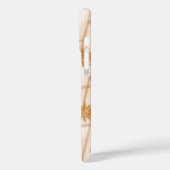 Aangepast Bronze Kokopelli met muzieknotitiewerk Case-Mate iPhone Case (Achterkant / Links)