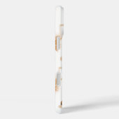 Aangepast Bronze Kokopelli met muzieknotitiewerk Case-Mate iPhone Case (Achterkant / Rechts)