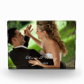 Aangepast bruiloft fotoblok (Voorkant)