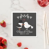 Aangepast bruiloft Napkin Servet (Insitu)