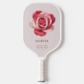Aangepast bruiloftsgeschenk Pickleball naam datum Paddle (Achterkant)
