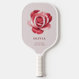 Aangepast bruiloftsgeschenk Pickleball naam datum Paddle