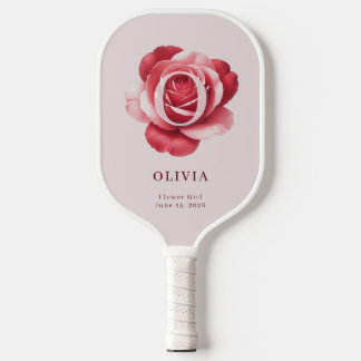 Aangepast bruiloftsgeschenk Pickleball naam datum Paddle