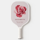 Aangepast bruiloftsgeschenk Pickleball naam datum Paddle (Achterkant)