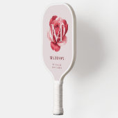 Aangepast bruiloftsgeschenk Pickleball naam datum Paddle (Links)