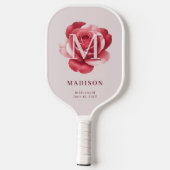 Aangepast bruiloftsgeschenk Pickleball naam datum Paddle (Achterkant)