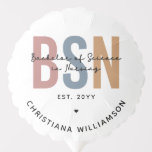 Aangepast BSN-bachelor voor wetenschap in verpleeg Ballon<br><div class="desc">BSN Bachelor of Science in Nursing Personalized Nursing School Afstuderen Gifts!</div>